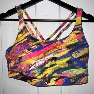 Lululemon Energy Bra. Size 12. With Tags. Catalyst Multi Color!